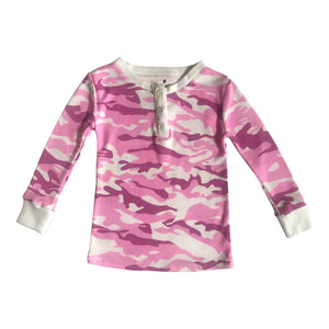 Toddler Pajama - Pink Camo